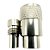 CONECTOR UHF MACHO CABO RG213 C/ REDUTOR RG58 PX VHF UHF TBLACK - Imagem 3