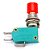 CHAVE BOTÃO MICRO SWITCH DS438 NA S/ TRAVA VERMELHA - Imagem 2