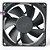 MICRO VENTILADOR 12V 80X80X25MM 5000RPM ROLAMENTO 14.104-HH NEWORK - Imagem 3