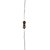 RESISTOR 10R  1/4W  5% AXIAL - Imagem 2