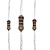 RESISTOR 10R  1/4W  5% AXIAL - Imagem 4