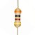 RESISTOR CR25-   300R                        1/4W  5% TAPE A - Imagem 1