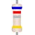 RESISTOR CR25-            6K8                1/4W  5% TAPE A - Imagem 1