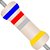 RESISTOR CR25-            6K8                1/4W  5% TAPE A - Imagem 3