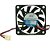 MINI VENTILADOR ASA-0612MB 60X60X10 12V C/ ROLAMENTO 4200RPM - Imagem 1