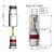 CONECTOR N FÊMEA RGC/RG-213 PRENSA CABO CF- 3C CON N FEM RETO (RGC213) KLC - Imagem 5