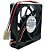 MICRO VENTILADOR KF0715H1SR-R 12V 0.41A 70X70X15MM  3 FIOS JAMICON - Imagem 2