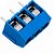 BORNE AZUL KRE2 KF-301 3 TERMINAIS 180 MINI - Imagem 1