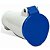 ACOPLAM STECK 2P+T 16A 200/250 AZ 3056 - Imagem 1