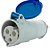 ACOPLAM STECK 3P+T 16A 200/250 AZ 4059 - Imagem 2