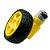 MOTOR DC 3-6V COM CAIXA DE REDUÇÃO EIXO DUPLO PNEU RODA 68MM - Imagem 1