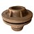 ADAP C/FLANGE REBOUCAS 1.1/2 MARROM - Imagem 1