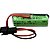 BATERIA CR17450SE-R 3V CR17450 17450GE 2500MAH A98L-0031-0012, A02B-0200 FANUC COM PLUGUE PRETO FDK - Imagem 2