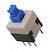 CHAVE BOTÃO 8X8MM COM TRAVA AZUL - Imagem 3