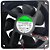 MICRO VENTILADORE 120X120X38 DC24VDC KDE2412PMB1-6A 10.3W SUNON - Imagem 1