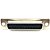 CONECTOR DB25 FÊMEA 180 GRAUS SOLDA PLACA PCI - Imagem 2
