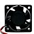 VENTILADOR KF0420B1HRSR 12V 1.6W 2L 2P 40X40X10 A1 JAMICON - Imagem 4