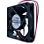 MICRO VENTILADOR KF0715H1SR 12V 0.41A 70X70X15MM 2 FIOS JAMICON - Imagem 3