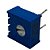 TRIMPOT 3386F-1-253LF 1 VOLTA 25K BOURNS - Imagem 3