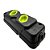 TOMADA BARRA FIOLUX DUPLA 2P+T 20A PR - Imagem 2