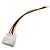 CABO MACHO IDE MOLEX 4 PINOS P/ DISQUETE - Imagem 1