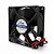 MICRO VENTILADOR JF0825B2HR-R 24V 0.27A JAMICON 3 FIOS - Imagem 3