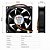 Mini Ventilador 80x80x25 24v 0,17a 3f Dfs802524h-s35 Cooler - Imagem 2