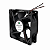 Ventoinha 80x80x25mm 12v 5000rpm Donggan Cooler - Imagem 2