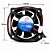 MICROVENTILADOR 60X60X25MM 24V 6025B-24 C/R AMP.: 0,24 RPM: 5000 3 FIOS C/ CONECTOR - 602524R BALL - Imagem 1