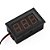 MINI VOLTIMETRO DIGITAL - MEDE 4 A 30 VOLTS - ILUMINAÇÃO VERMELHA - Imagem 4