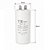CAPACITOR PPM 100UF 250V 5% B32322-C1107-J010 FAST-ON EPCOS - Imagem 1