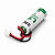 BATERIA SAFT LS14500 3,6V C/ CONECTOR JST XH2.54 2 PINOS 2.54MM - Imagem 2
