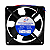 MICRO VENTILADOR ASA FAN 12038B 120X120X38 127/220 3200RPM 4 FIOS BALL - Imagem 1