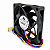 COOLER VENTILADOR AFB0712HHB 70X70X15MM 12V 0.45A BRUSHLESS 4 FIOS - Imagem 3