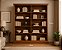 Estante Livreira Madeira Maciça 1,60x2,30 - Imagem 1