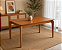 Conjunto Mesa Retangular com 4 Cadeiras de Palha - Imagem 3