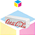 Sound Box Coca‑Cola | Caixa de Som com Baixos Acentuados Branca | Produto novo com Garantia - Imagem 1
