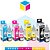 Kit Tinta Epson 664 original Ciano + Tinta Epson 664 original Magenta + Tinta Epson 664 original Amarelo + Tinta Epson 664 original Preto | L 200 L 210 L 110 L 355 L 555 L 455 L 365 L 395 L 220 | 70ml - Imagem 1