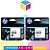 Kit HP 664 Preto Original 2 ml + Cartucho HP 664 Colorido Original 2 ml | Hp Deskjet 1115 4536 2136 3636 3836 3536 4676 - Imagem 1