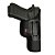 Coldre Velado Para Pistolas Glock G17, G22 e Taurus TH9, TH40, TH380 em Neoprene e Couro P.U (Sem Aba) - Imagem 1