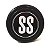 Botão De Buzina P Volante Esportivo Lotse Emblema SS Padrão 55mm - Imagem 1