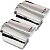 2 Ponteira Esportiva Nx4ch Inox 4 Polegadas Chanfrada Vw Golf Gti - Imagem 1