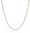 Choker Elos finos 35cm +10cm de Extensor Banhado a Ouro 18k - Imagem 1