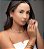Brinco Gota Dourada Elegance P Banhada em Ouro 18k - Imagem 2