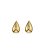 Brinco Gota Dourada Elegance P Banhada em Ouro 18k - Imagem 6