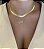 Colar Love Cristal Banhado em Ouro18k - Imagem 2