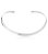 Choker Aro Rígido Banhada no Ródio Branco - Imagem 1