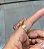 Anel Festa Gota Pink Banhado a Ouro 18k - Imagem 4
