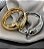 Bracelete Feminino Dourado Luxo - Imagem 3