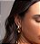 Brinco Gota Dourada Bold M Banhado em Ouro 18k - Imagem 6